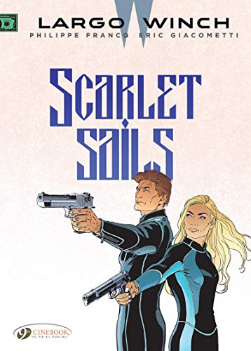 Comic book cover featuring a man and woman in wetsuits holding handguns.