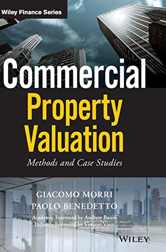 Book cover: "Commercial Property Valuation" with city skyline backdrop.