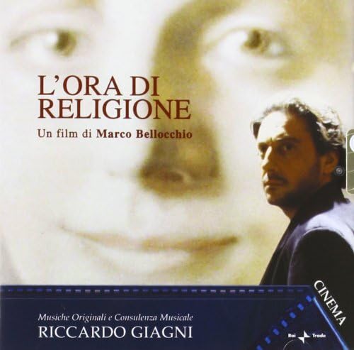 CD cover for "L'ora Di Religione" featuring a man and blurred face.