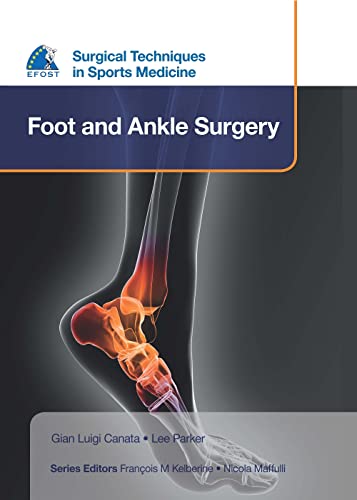 Book cover: "Surgical Techniques in Sports Medicine - Foot and Ankle Surgery.