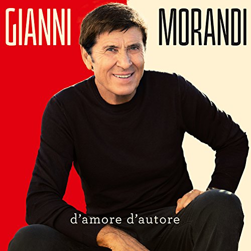 Gianni Morandi album cover featuring a portrait of the singer.