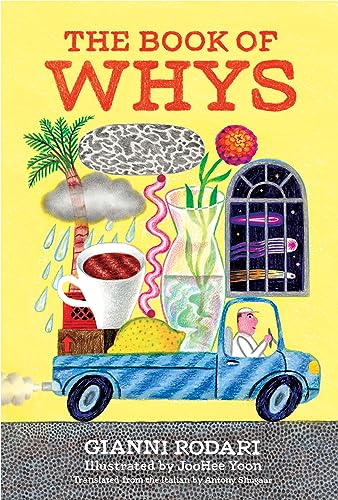 Book cover with colorful illustrations of nature and a blue truck.