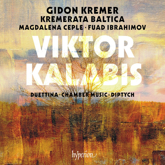CD cover for Gidon Kremer’s recording of Kalabis’ chamber music.