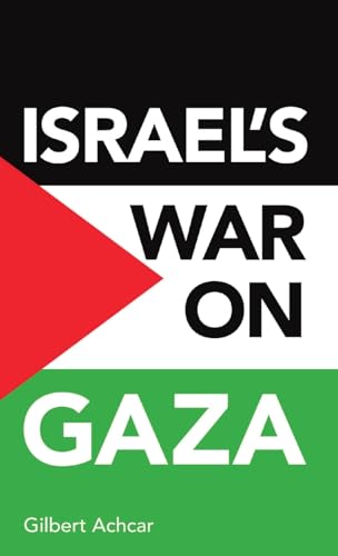 Book cover: “Israel’s War on Gaza” with Palestinian flag colors.