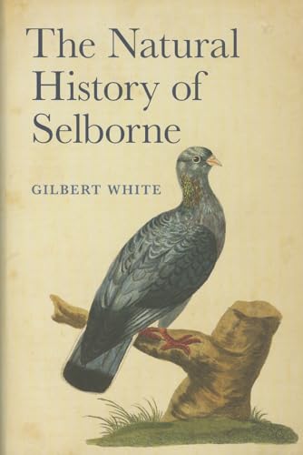 Book cover of The Natural History of Selborne featuring an illustration of a pigeon.