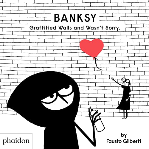 Book cover with brick wall, graffiti, and a girl reaching for a balloon.