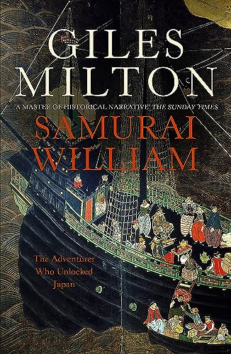 Book cover depicting a 19th-century steamship arriving in Japan.