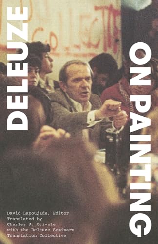 Book cover featuring a grainy photo of Gilles Deleuze gesturing in a crowded room.