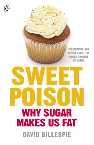 Book cover with a cupcake image and bold yellow text: "Sweet Poison".