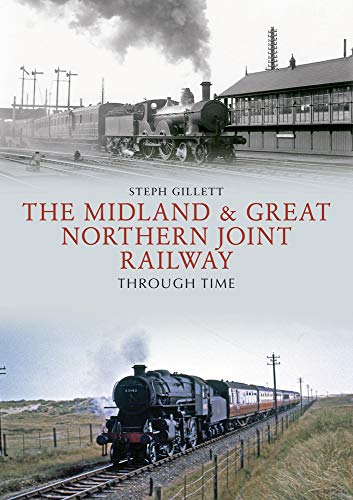 Book cover featuring a vintage steam train and railway station scene.