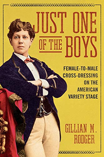 Book cover featuring a historical portrait of a woman in men’s clothing.