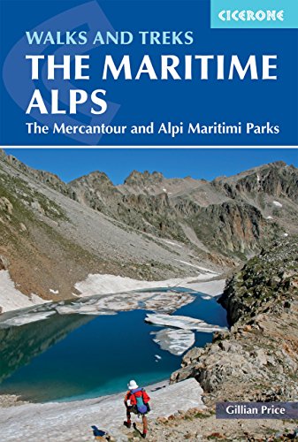 Book cover depicting a hiker near a turquoise alpine lake and mountains.