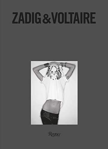 Book cover: "Zadig & Voltaire" with a model wearing a skull shirt.