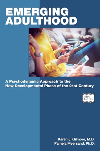 Book cover: “Emerging Adulthood” with image of people using phones.