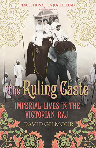 Book cover: Europeans riding an elephant in colonial India.