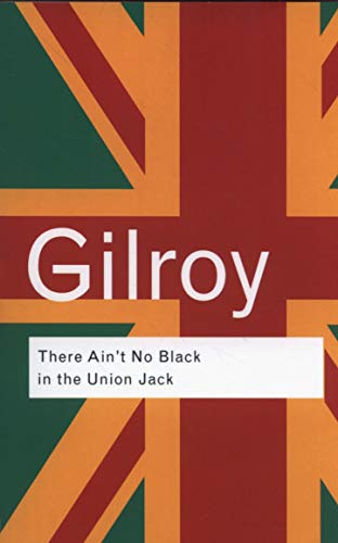Book cover with a stylized Union Jack background and the title There Ain't No Black.