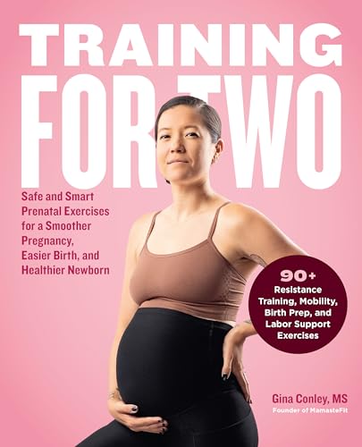 Book cover featuring a pregnant woman, text reads "Training for Two.