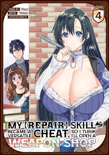 Manga volume 4 cover with anime-style characters and bold title text.