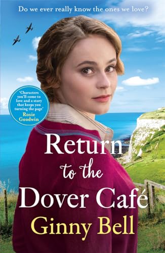 Book cover featuring a woman’s portrait with coastal scenery and airplanes.