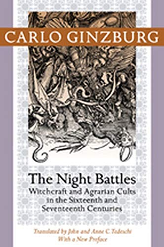 Book cover depicting a chaotic, dark woodcut scene with title and author name.