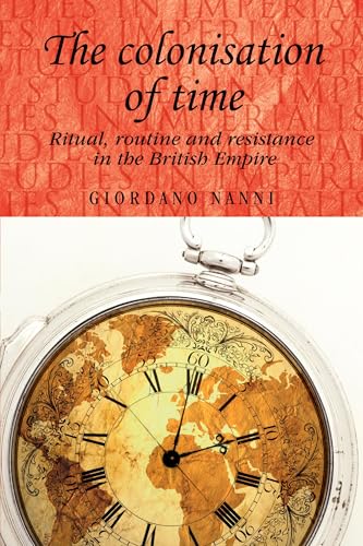 Book cover: “The Colonisation of Time” with a pocket watch face.