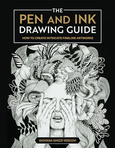 Book cover with a black and white ink illustration of a person surrounded by plants.