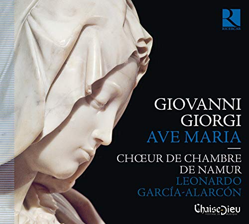 CD cover: statue of Mary with text "Giovanni Giorgi - Ave Maria".