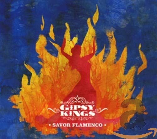 CD cover for Gipsy Kings’ “Savor Flamenco” featuring a silhouetted dancer.