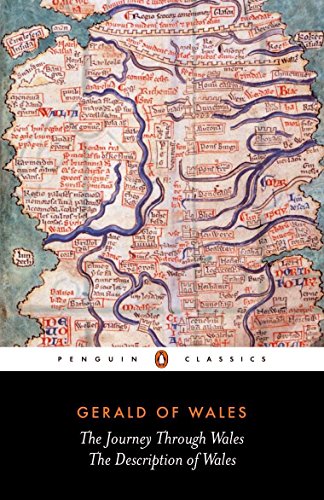 Book cover with medieval map of Wales and Penguin Classics logo.