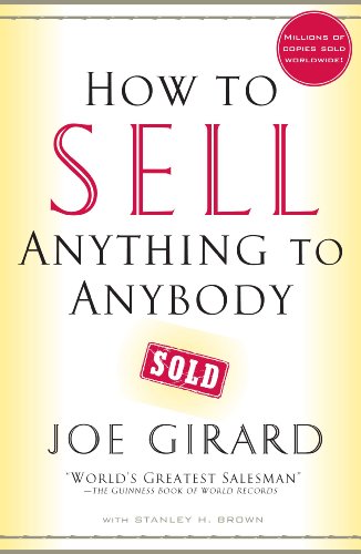 Book cover: “How to Sell Anything to Anybody” by Joe Girard.