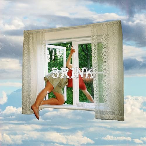 Album cover for Brink by Girl Scout, featuring a figure by a window.
