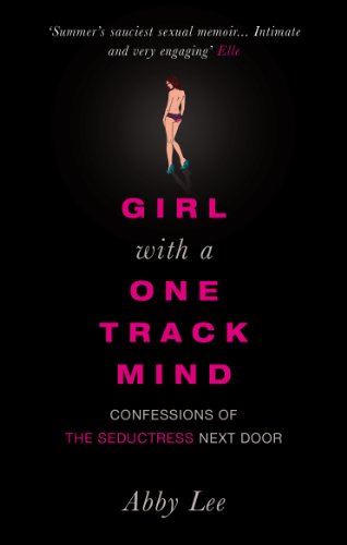 Book cover: black background, pink text, silhouette of a woman.