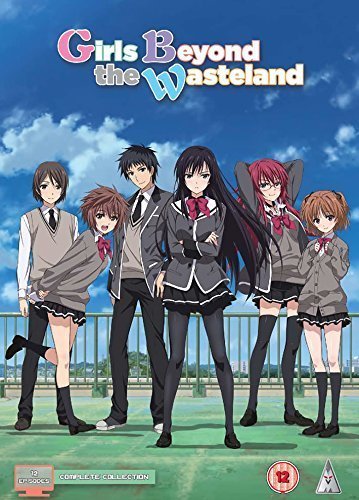 Anime DVD cover featuring six young characters in school uniforms.