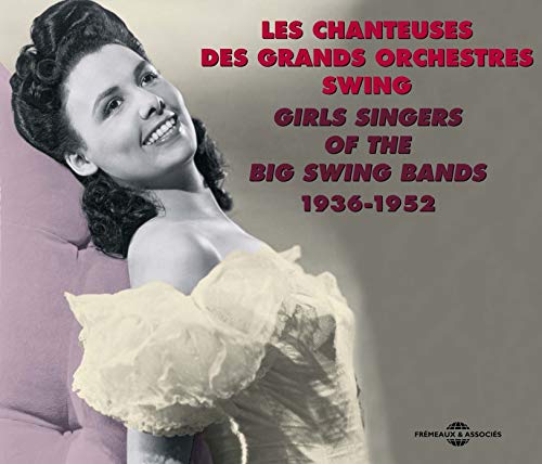CD cover featuring a smiling woman in a vintage dress, 1936-1952.