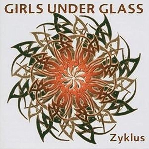 CD cover for Girls Under Glass’s “Zyklus” with abstract floral design.