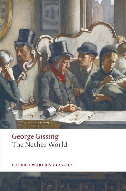 Book cover depicting a 19th-century painting of people in a waiting room.