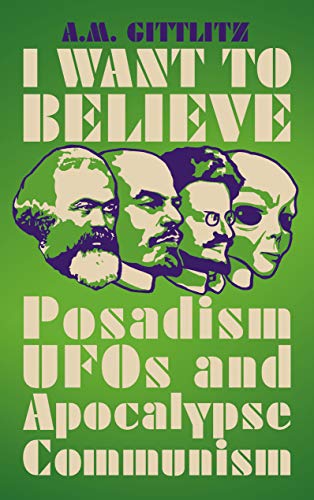 Book cover: green background with portraits of Marx, Lenin, and Trotsky.