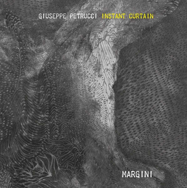 CD cover for "Instant Curtain - Margini" by Giuseppe Petrucci, abstract art.