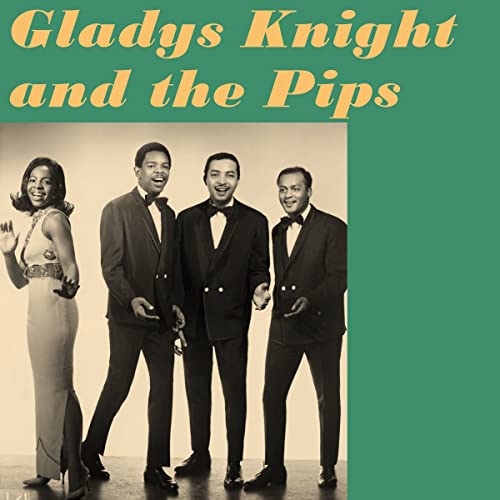 Gladys Knight and The Pips, a group portrait in formal wear.