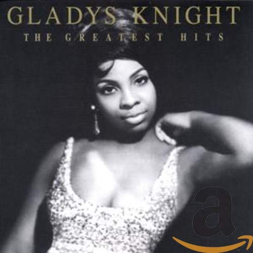 Gladys Knight album cover, sepia toned portrait of the singer.
