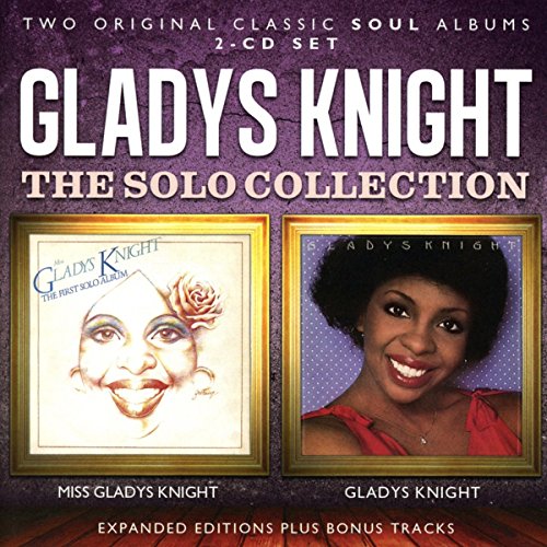 Gladys Knight The Solo Collection CD cover featuring two framed album art portraits.