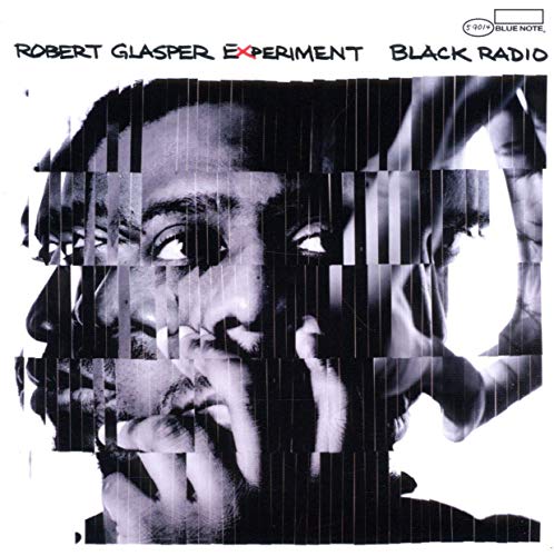 CD cover for Robert Glasper Experiment’s “Black Radio” with fragmented portrait.