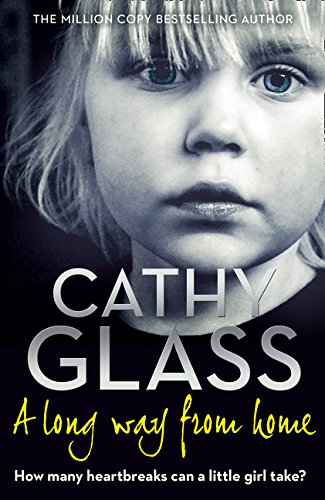 Book cover: close-up of a young girl’s face, title “A Long Way from Home”.
