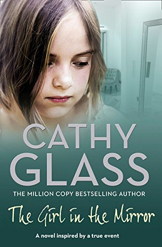Book cover featuring a young girl’s face and the title “The Girl in the Mirror.”