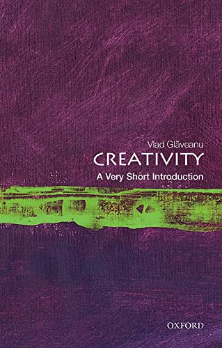 Purple book cover with white text reading “Creativity” and “Oxford” logo.