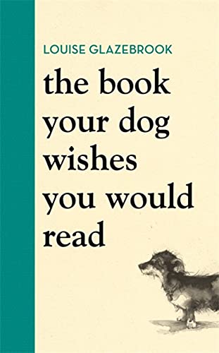 Book cover with title and author text and a small illustration of a dog.