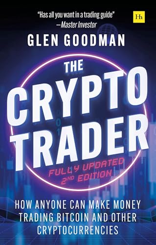 Book cover for “The Crypto Trader,” 2nd edition, with bold white text.