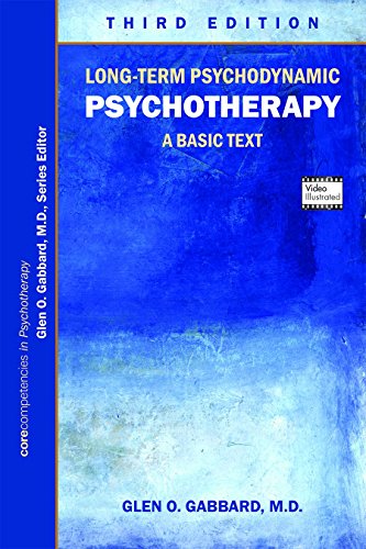 Blue book cover with white text: "Long-Term Psychodynamic Psychotherapy.