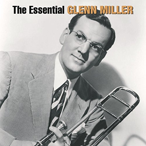 BlackC-D cover featuring a black and white photo of Glenn Miller holding a trombone.