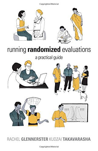 Book cover with line drawings depicting people in research settings.
